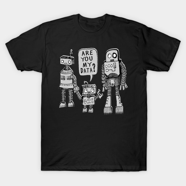 My Data Robot Kid T-Shirt by jarhumor